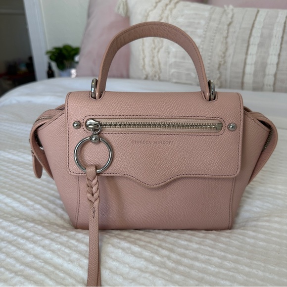 Rebecca Minkoff Bags Rebecca Minkoff Pink Gabby Leather Satchel